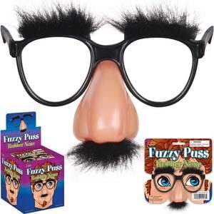 Fuzzy Nose & Glasses : Joke & Novelty Shop : Joke Shop Australia : Magic Shop Australia