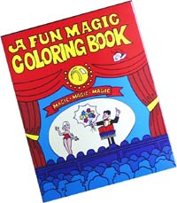 Magic Colouring Book : Clown Magic Book : Magic Supplies : Magic Shop Australia