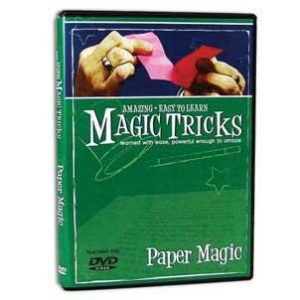 Easy to Learn Magic Tricks Paper Magic DVD : MAGIC SHOP AUSTRALIA