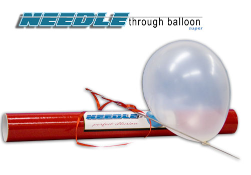 Needle Through Balloon Magic Trick : Magician Supplies : Magic Shop Australia